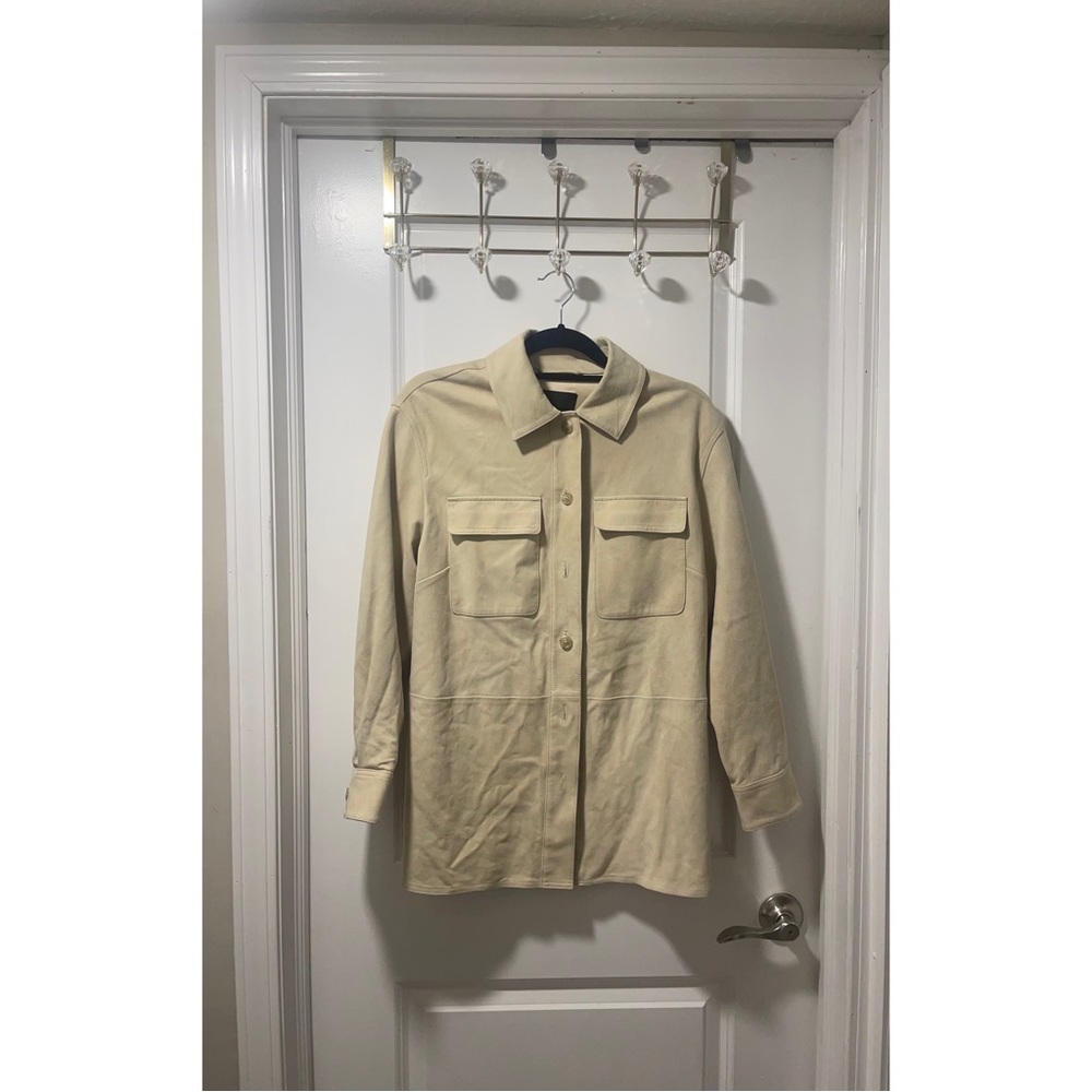 Banana Republic Suede Shirt